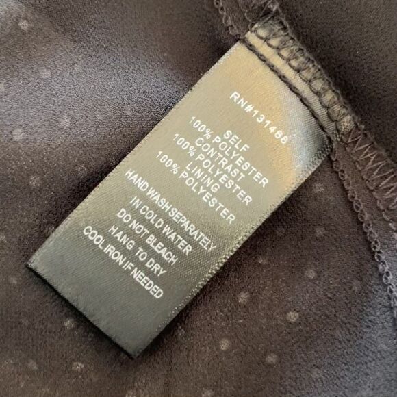 Boho Maxi Dress Floral Polka Dot Dark Romantic - Picture 12 of 12